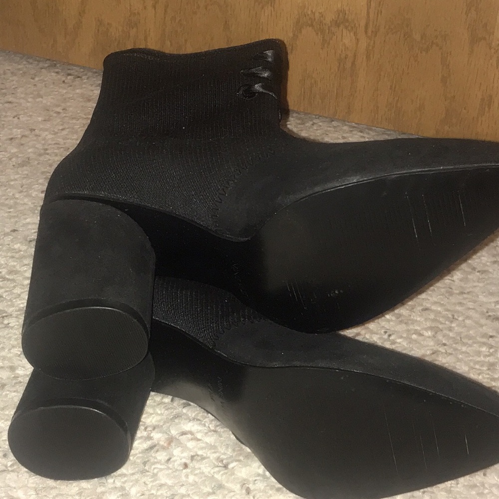 Nine West black dress boots, 7.5. New. Never worn
